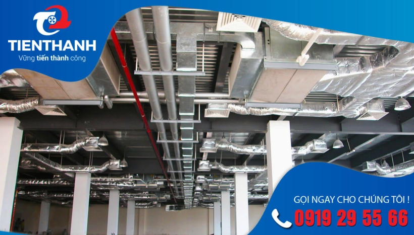 Vai trò của tiêu âm và chống rung trong thi công hệ thống ống gió