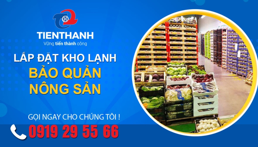Lắp đặt kho lạnh bảo quản nông sản tại Long An