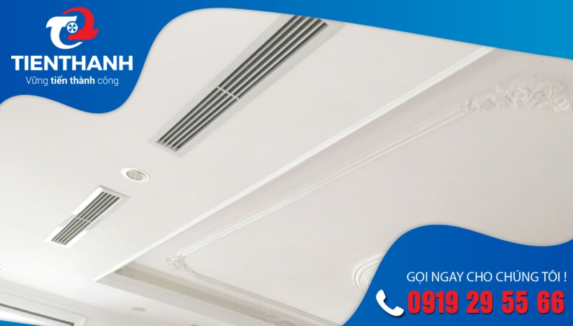 Ưu điểm vượt trội của máy lạnh giấu trần nối ống gió trong công trình hiện đại