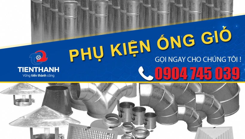 Các loại phụ kiện ống gió phổ biến thường được sử dụng khi thi công